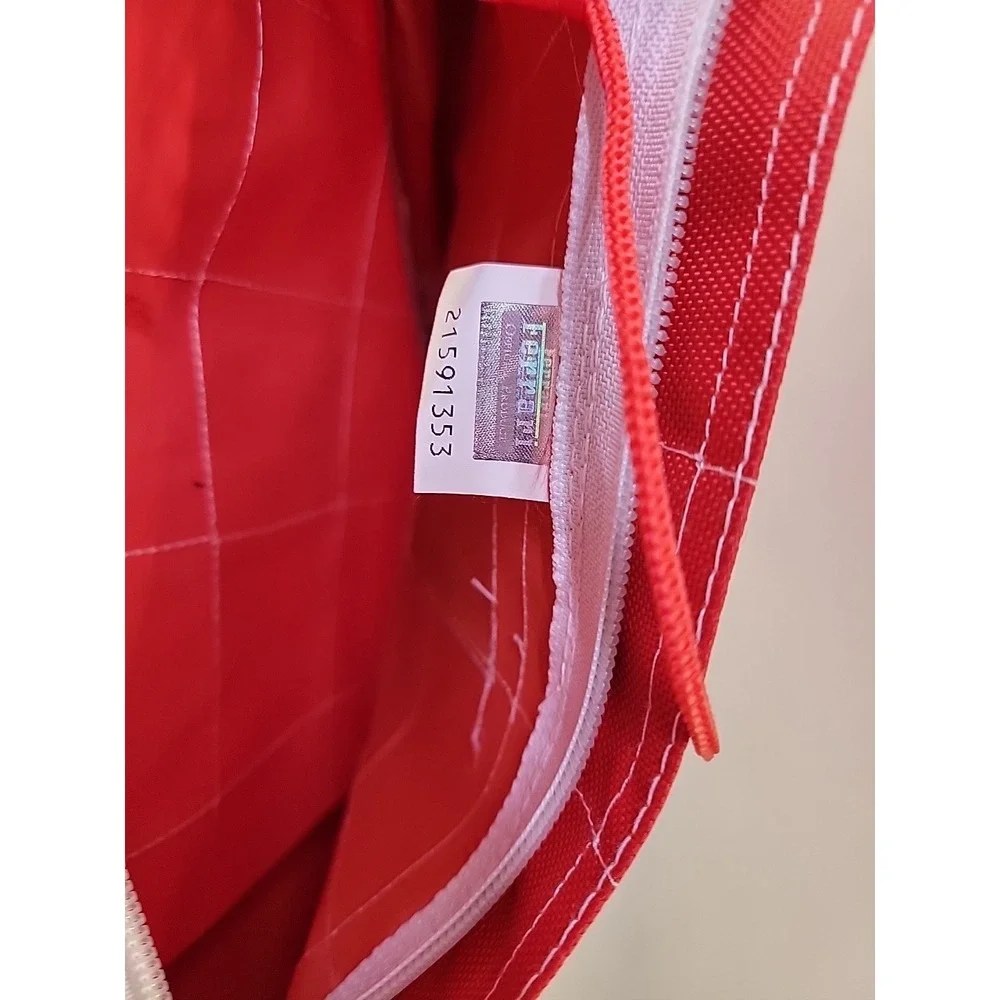 Scuderia Ferrari F1 Backpack Red Shell Vodafone Racing School Book Bag